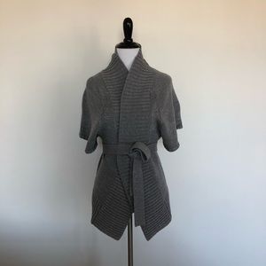 Wrap cardigan with short sleeve!